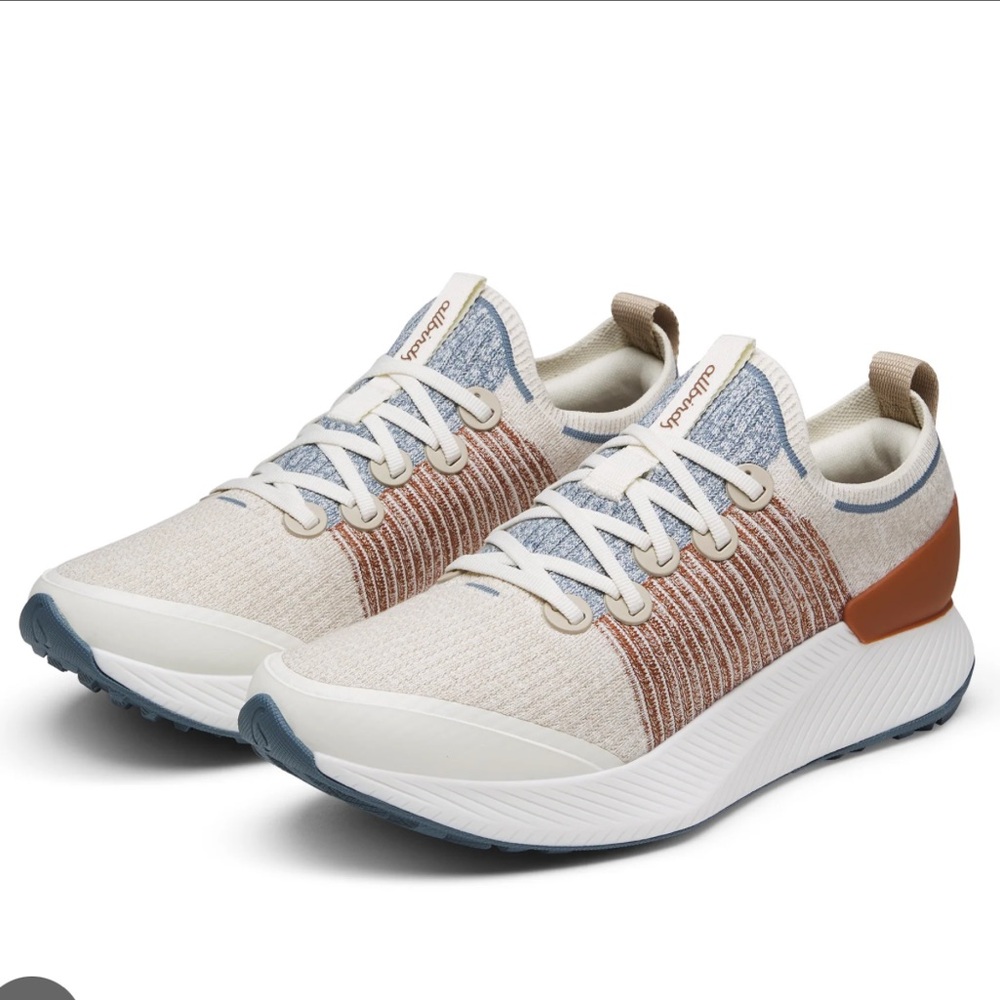 Allbirds Tree Glider in Rustic Orange Cobalt Blue M9/W10.5